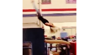 How To Do A Front Handspring Vault With Coach Meggin! (Professional Gymnastics Coach)