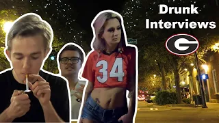 Bars, Girls, and Football: UGA Drunk Interviews (Athens Georgia)