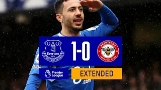 EXTENDED PREMIER LEAGUE HIGHLIGHTS: EVERTON 1-0 BRENTFORD