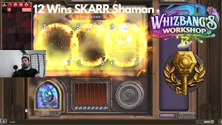 12 Wins SKARR Shaman - Hearthstone Arena (+18 Elementals)