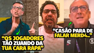 CAS4GRANDE PASSOU VERGONHA COM JOGADORES DA SELEÇÃO TIRANDO SARRO NA CARA DO COMENTARISTA NA COPA