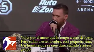 Careo conor McGregor vs Khabib subtitulado en español