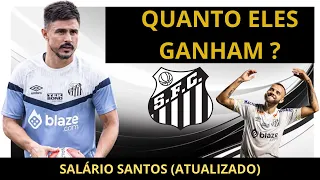 Salário dos jogadores do SANTOS ( GUILHERME, WILLIAM BIGODE, JOÃO PAULO)