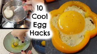 10 EGGS HACKS THAT WILL SURPRISE YOU | Kerry Whelpdale