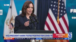 VP Kamala Harris tests positive for COVID