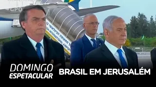 Jair Bolsonaro anuncia criação de escritório comercial brasileiro em Jerusalém