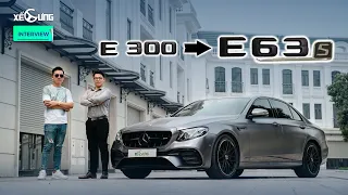 Mercedes E300 AMG 2020 độ lên E63s: xe 3 tỷ vẫn phải bỏ tiền độ? | Xế Cưng Interview