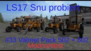 LS17 | Snu probiert | #33 Valmet Pack 502 + 602 Valtra | Modcontest