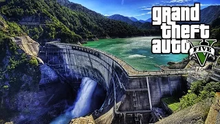 GTA 5: We Can Break The Dam!? - Los Santos Tsunami! (GTA 5 Mystery)