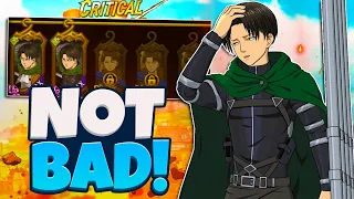 New Green Levi With No Paid Costumes Is A Little Lacking! (F2P-ish Showcase) | 7DS Grand Cross