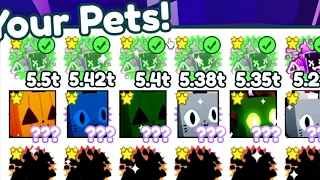 I Made Full Team of DARK MATTER HACKED PETS!