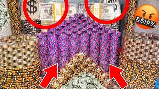 🤬CASINO STAFF ROBBED ME THEN THIS HAPPENED! OWNER CALLED! HIGH LIMIT COIN PUSHER MEGA MONEY JACKPOT!