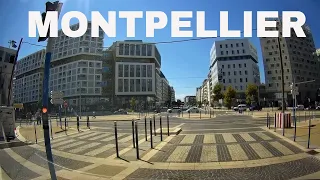 Montpellier 4K- Driving- French region