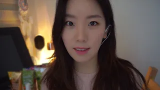 ENG Sub) ASMR｜편안하고, 부드럽게 이어클리닝 :) 💜 ( 귀청소,귀마사지)｜Soft and Sleepy Ear Cleaning (Soft Tingly Sounds)