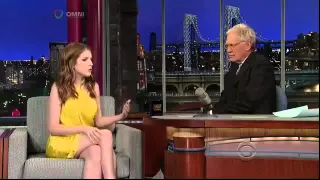 Anna Kendrick - Interview Letterman 2012 10 04 HQ