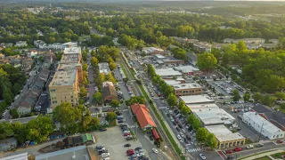 Drone Hyperlapse of Woodstock, Georgia 4K