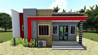 3 BEDROOM BUNGALOW 8×11m (SQ 88m ) moderm Design