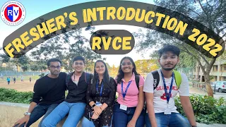 Fresher’s Intro 2022 || RV College Of Engineering , Bangalore