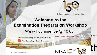 UNISA Exam Preparation Workshop