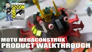 MegaConstrux Masters of the Universe Product Walkthrough at SDCC 2019