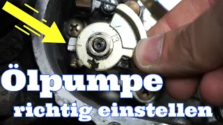 Anleitung: Roller Ölpumpe richtig einstellen / Blauer Rauch aus dem Auspuff (Tutorial) | Piaggio