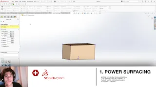 SolidWorks | Power Surfacing | 1. Знакомство с интерфейсом плагина
