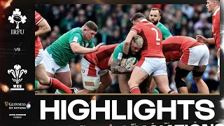 HIGHLIGHTS | IRELAND V WALES | 2024 MEN'S GUINNESS SIX NATIONS