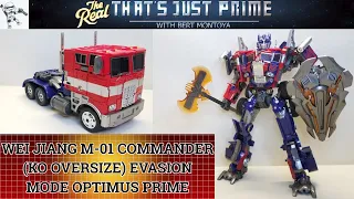 Wei Jiang M01 Commander (KO OS Evasion Mode OPTIMUS PRIME) Review! "That's Just Prime!" Ep  206!