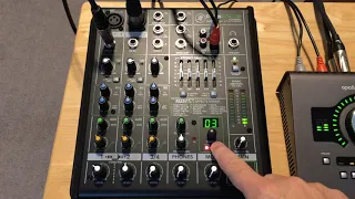 Mackie ProFX4 Mixer Demo (vocals, acoustic guitar)