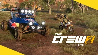 The Crew 2 - Гонка от Зоны 51 до Лас-Вегаса по бездорожью / Багги против мотоцикла!