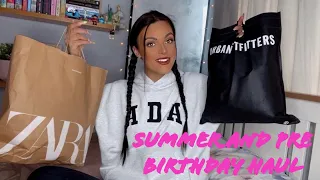 HUGE Summer/ Pre Birthday Haul | Primark, Zara, Urban Outfitters, Meshki, Bershka, Shein Etc.