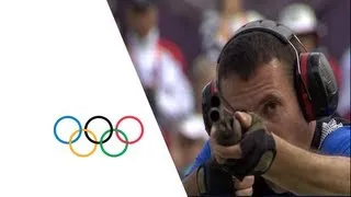 Giovanni Cernogoraz (CRO) Wins Men's Trap Shooting Gold - London 2012 Olympics