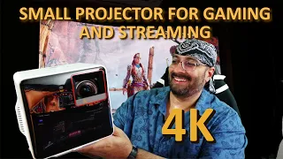 Small 4K Projector for Gaming and Streaming! BenQ X300G