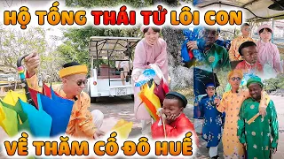 Quang Linh Vlogs | Khoác Lên Mình Bộ Áo Dài Truyền Thống - Bộ Đồ Sặc Sỡ Của Lôi Thu Hút Mọi Ánh Nhìn