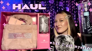 ASMR | What I Got Myself for Christmas Haul! 🛒💖💫 Juicy Couture • Haircare • Skincare • TSwift +more!