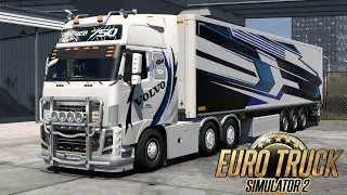 Euro Truck Simulator 2 / VOLVO / Приштина(RKS)  - Печ(Н)  606 км.