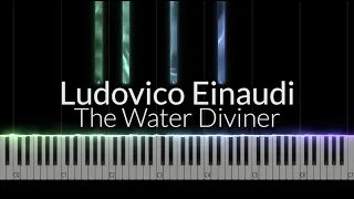 The Water Diviner - Ludovico Einaudi EASY Piano Tutorial
