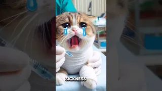 Poor cat in hospital 😭😭 #cat #cute #poorcat #catsongs