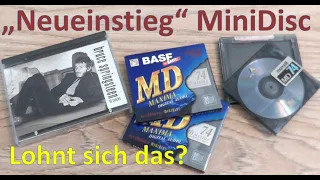 "Neueinstieg" in die MiniDisc: Lohnt sich das?