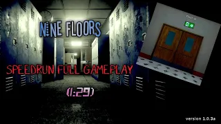 NINE FLOORS (RELEASE VERSION) | FULL GAMEPLAY | #SPEEDRUN | NEW GAME BY INDIEFIST