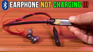 BLUETOOTH EARPHONE NOT CHARGING - How To FIX Under $2 !!!