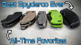 BEST Spyderco EVER & Top 5 Favorites All-Time