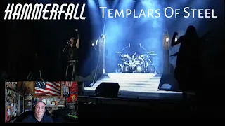 HAMMERFALL - Templars Of Steel (OFFICIAL LIVE VIDEO) - Reaction with Rollen, first listen.