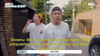 Monsta X 1st PICNIC in MONBEBE WORLD [ LEGENDADO - PT/BR]