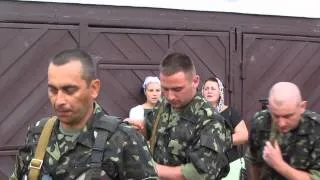 Освячення бійців батальйону "Вінниця"