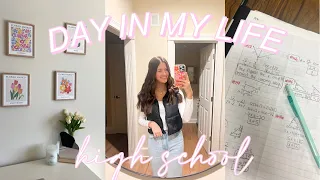 DAY IN MY LIFE OF A HIGH SCHOOL STUDENT | *grwm, classes, & after-school activities*