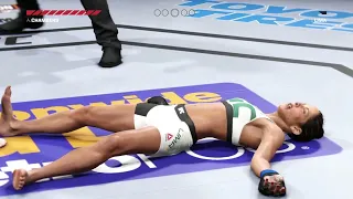 EA UFC 2 FEMALE KNOCKOUTS GAMEPLAY COMPILATION | WOMENS RAGDOLLS KNOCKOUTS [RYONA ]