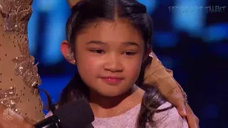 AGT 2017 semifinals Angelica Hale Full performance Judges comments Semi final america's got talent