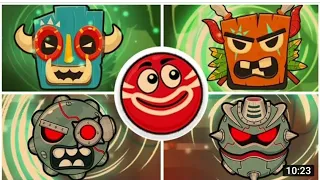 all bosses aventure ball hero