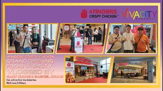 4Fingers Crispy Chicken Grand Opening Vlog in Kuching